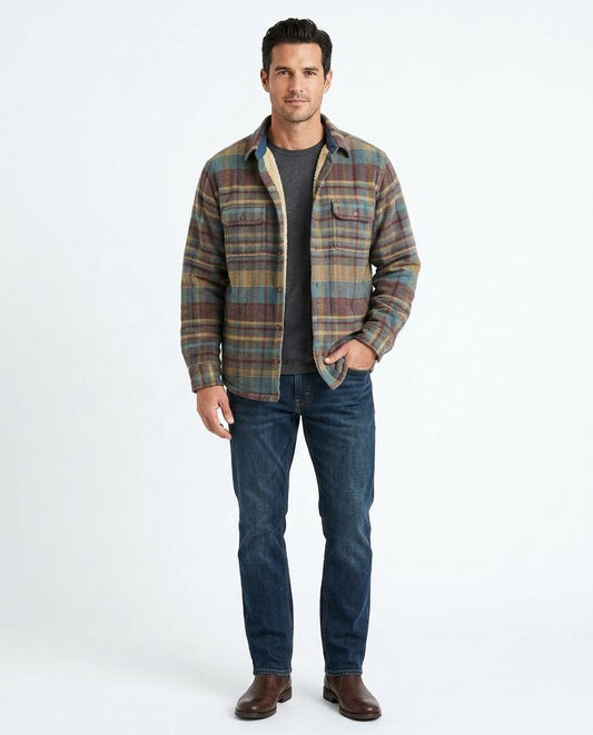 Talbos Closet - Vidar | Plaid Lined Jacket Men