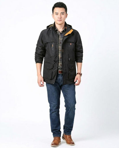 Talbos Closet - Lyrev | Hooded Lined Jacket Men