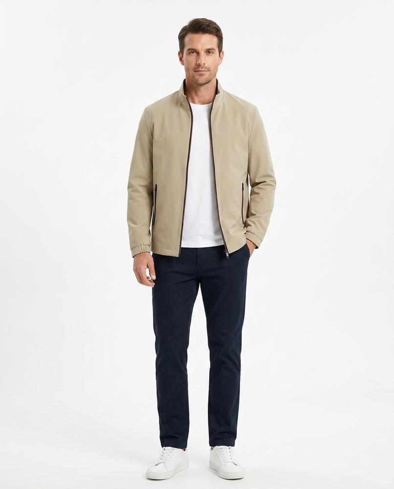 Talbos Closet - Noren | Zip-Up Stand-Collar Jacket Men