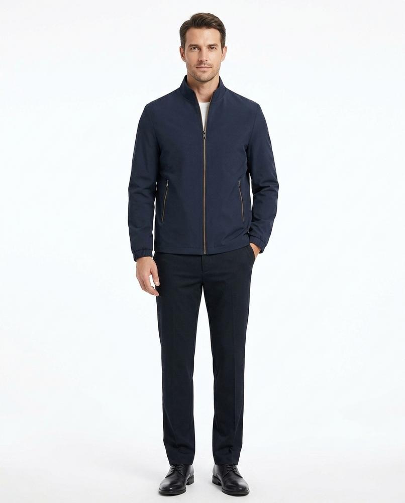 Talbos Closet - Noren | Zip-Up Stand-Collar Jacket Men