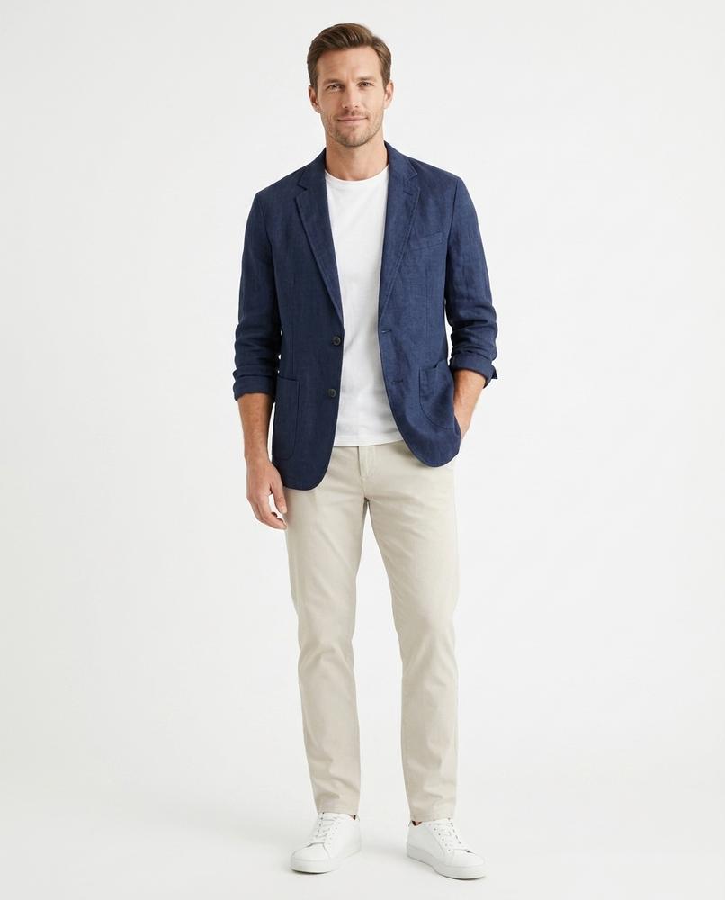 Talbos Closet - Taron | Linen Two-Button Blazer Men