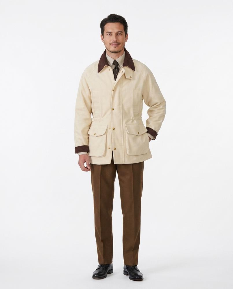 Talbos Closet - Yotor | Corduroy Contrast-Collar Jacket Men