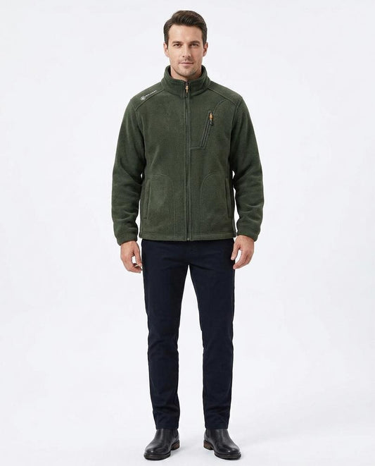 Talbos Closet - Yolan | Fleece Zip-Up Jacket Men