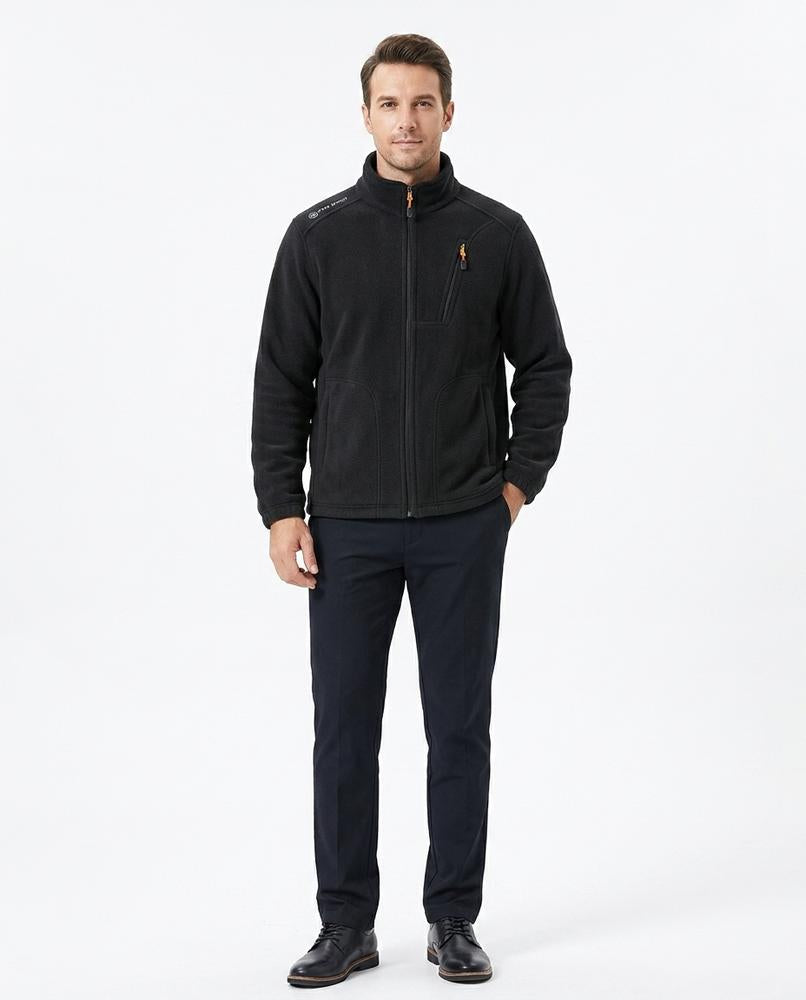Talbos Closet - Yolan | Fleece Zip-Up Jacket Men