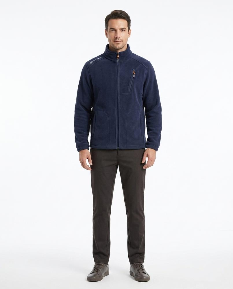 Talbos Closet - Yolan | Fleece Zip-Up Jacket Men