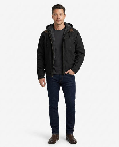 Talbos Closet - Leran | Hooded Lined Jacket Men