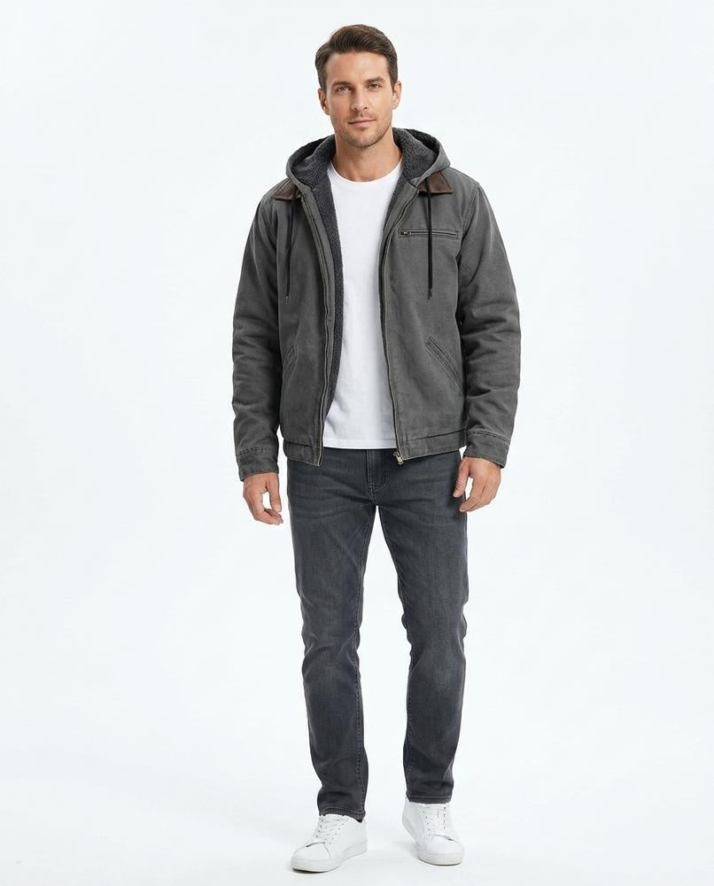 Talbos Closet - Leran | Hooded Lined Jacket Men