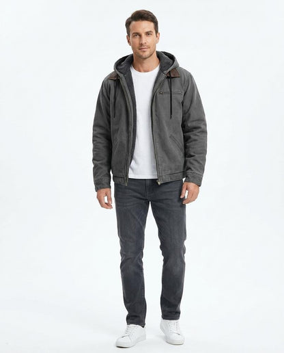 Talbos Closet - Leran | Hooded Lined Jacket Men