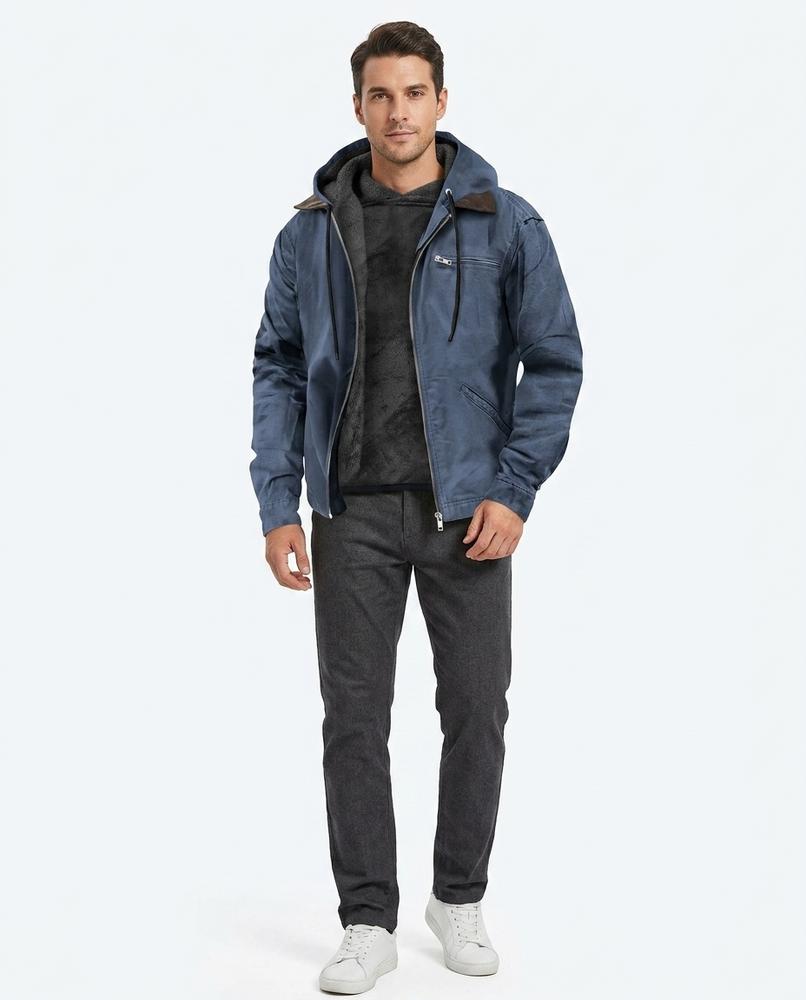 Talbos Closet - Leran | Hooded Lined Jacket Men