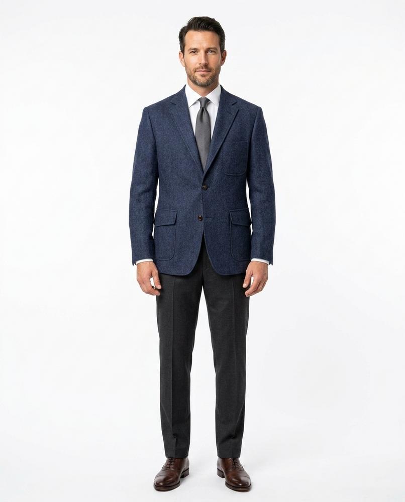 Talbos Closet - Vehal | Textured Lined Blazer Men