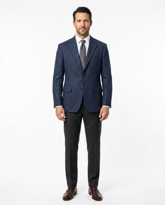 Talbos Closet - Vehal | Textured Lined Blazer Men