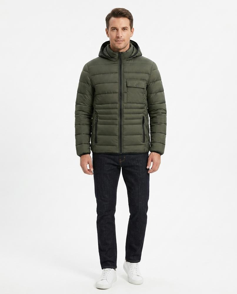 Talbos Closet - Lylev | Quilted Hooded Jacket Men