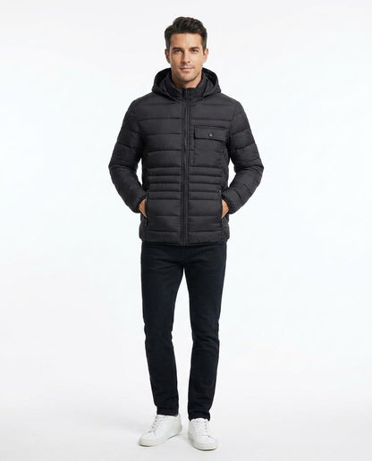 Talbos Closet - Lylev | Quilted Hooded Jacket Men