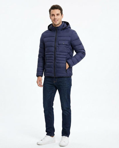 Talbos Closet - Lylev | Quilted Hooded Jacket Men
