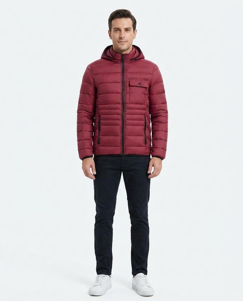 Talbos Closet - Lylev | Quilted Hooded Jacket Men