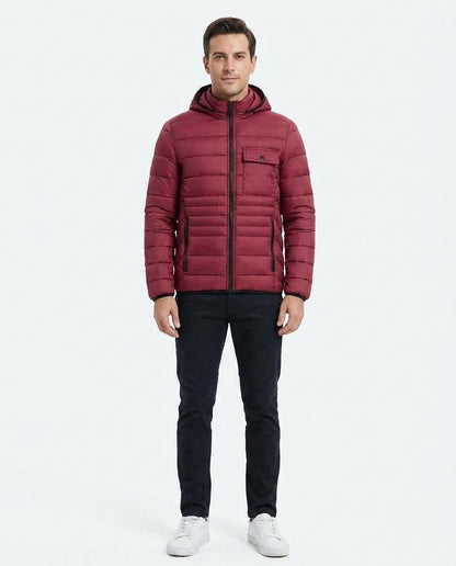 Talbos Closet - Lylev | Quilted Hooded Jacket Men