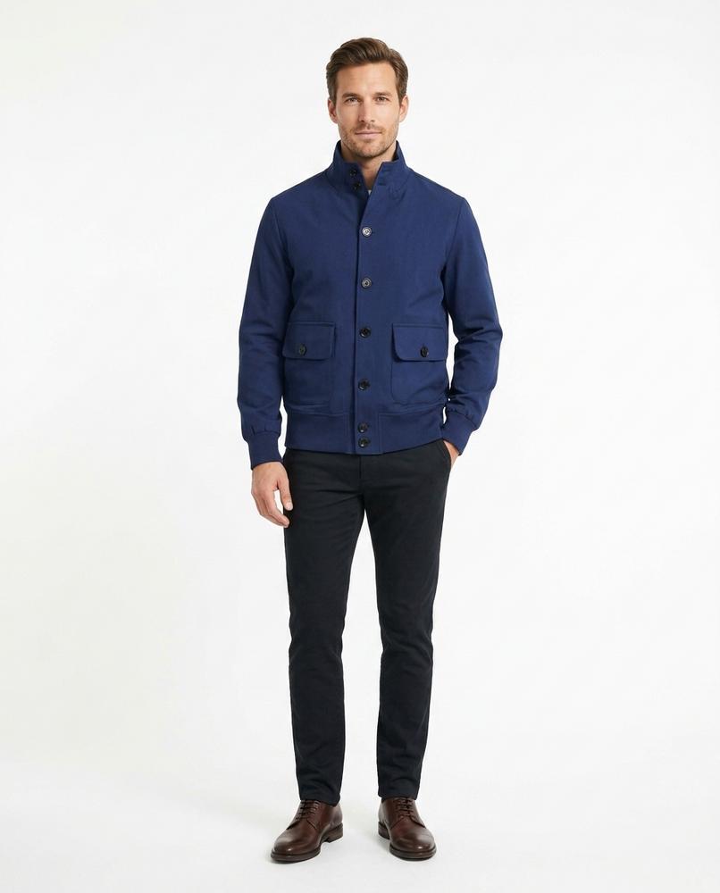 Talbos Closet - Saren | Button-Front Suede-Look Jacket Men