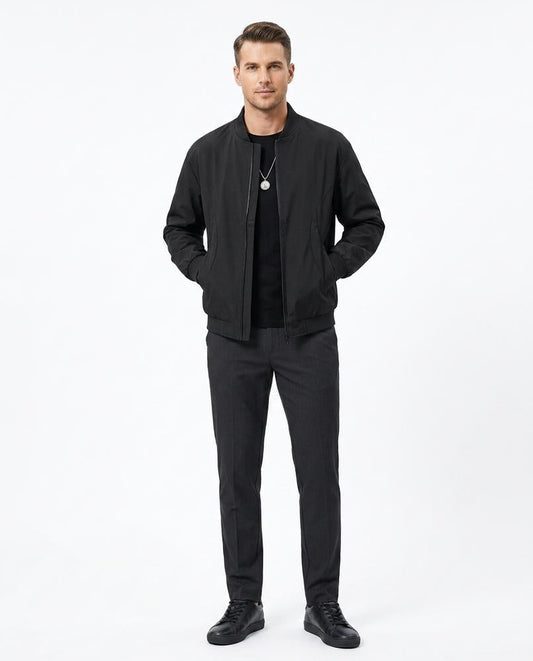 Talbos Closet - Zesan | Zip-Up Minimalist Jacket Men