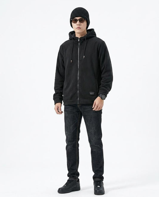 Talbos Closet - Nizan | Fleece Zip-Up Hoodie Men