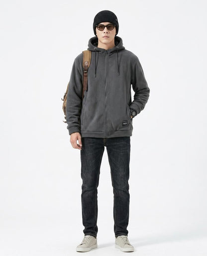 Talbos Closet - Nizan | Fleece Zip-Up Hoodie Men