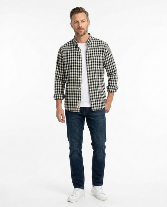 Talbos Closet - Vesel | Checkered Long-Sleeve Shirt Men