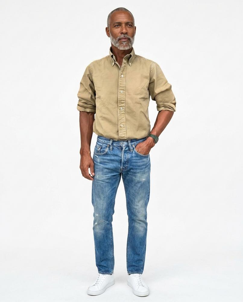 Talbos Closet - Rasen | Button-Down Slim-Fit Shirt Men