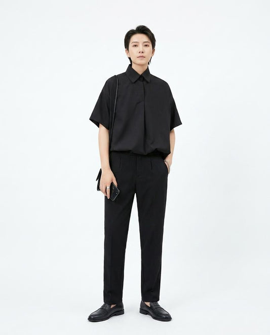 Talbos Closet - Datal | Relaxed-Fit Short-Sleeved Shirt Unisex