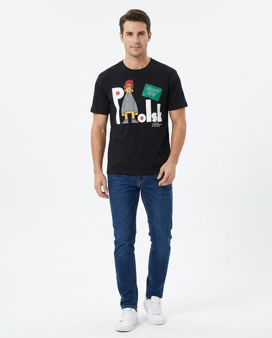 Talbos Closet - Zenal | Cotton Graphic Print T-Shirt Men
