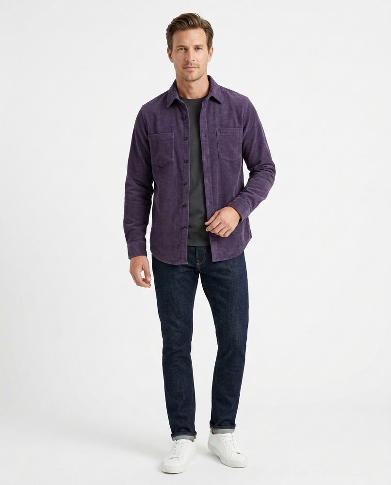 Talbos Closet - Kaser | Corduroy Button-Up Shirt Men