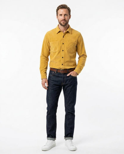 Talbos Closet - Kaser | Corduroy Button-Up Shirt Men