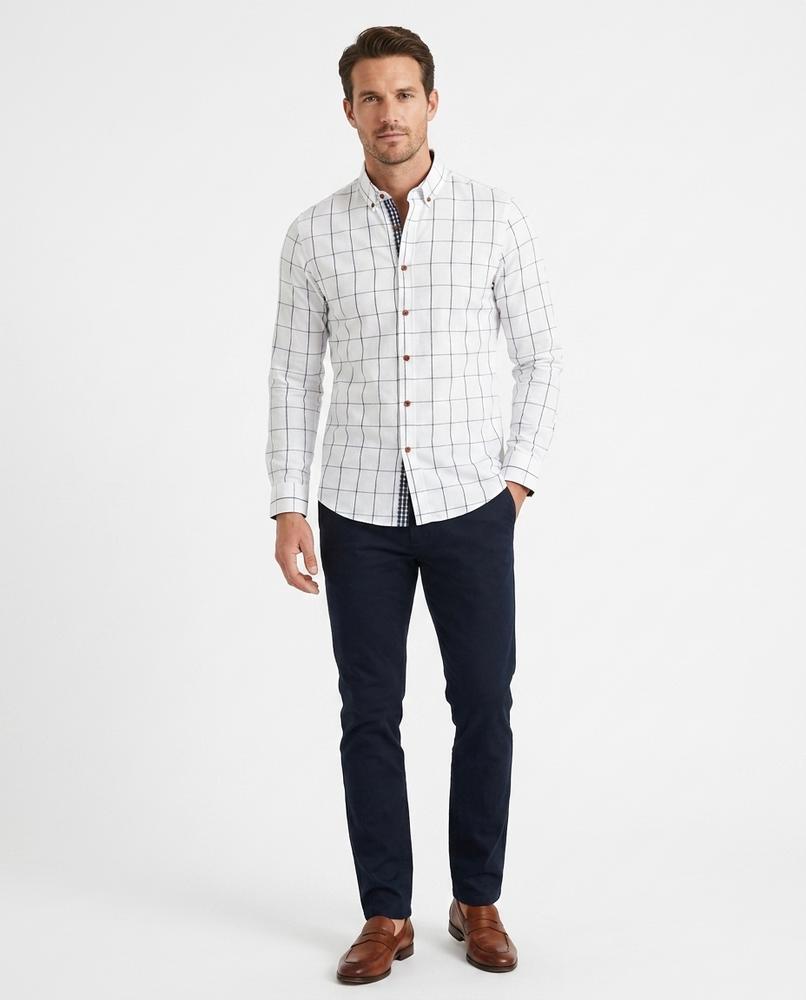 Talbos Closet - Lomor | Checked Slim Fit Shirt Men