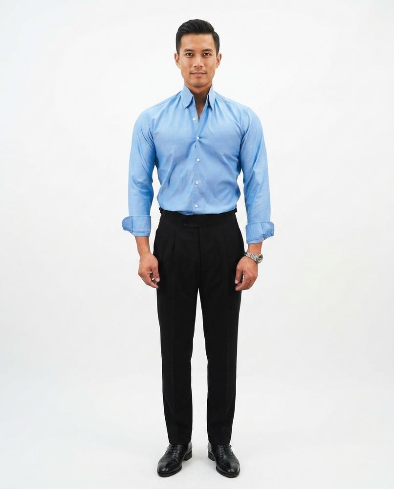 Talbos Closet - Damar | Fitted Long-Sleeved Shirt Men