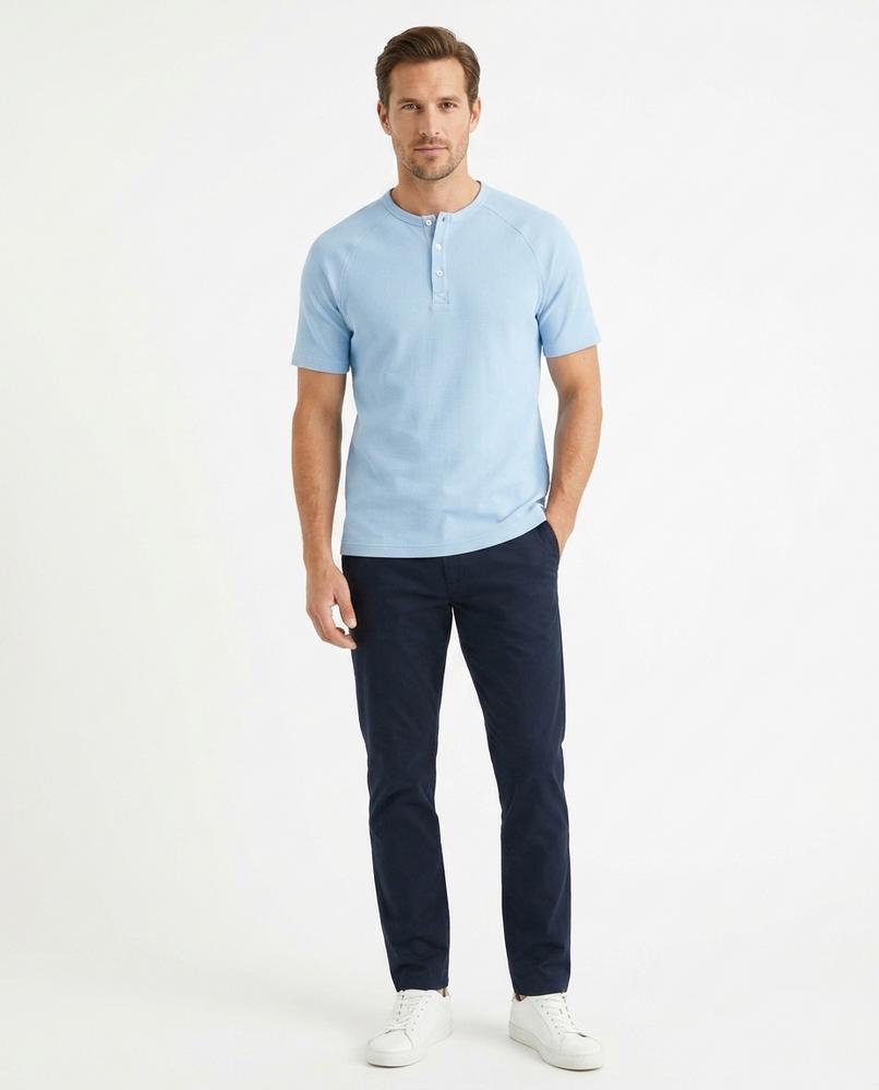 Talbos Closet - Vimin | Henley-Style Raglan-Sleeve T-Shirt Men