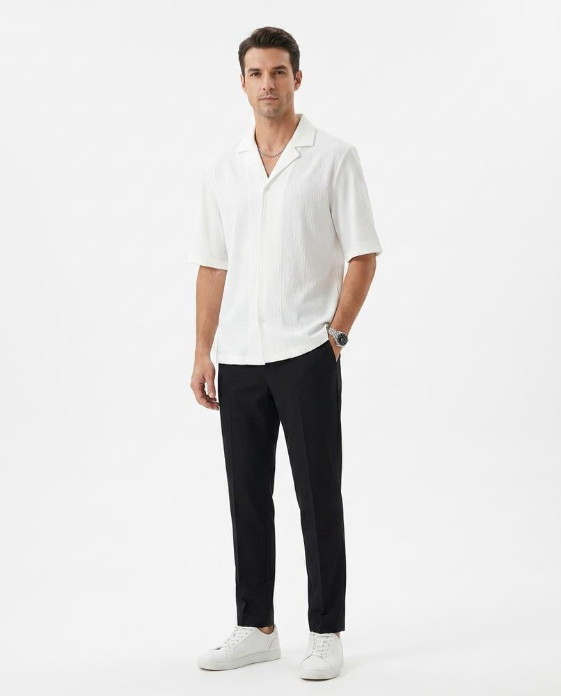 Talbos Closet - Timel | Patterned Camp-Collar Shirt Men
