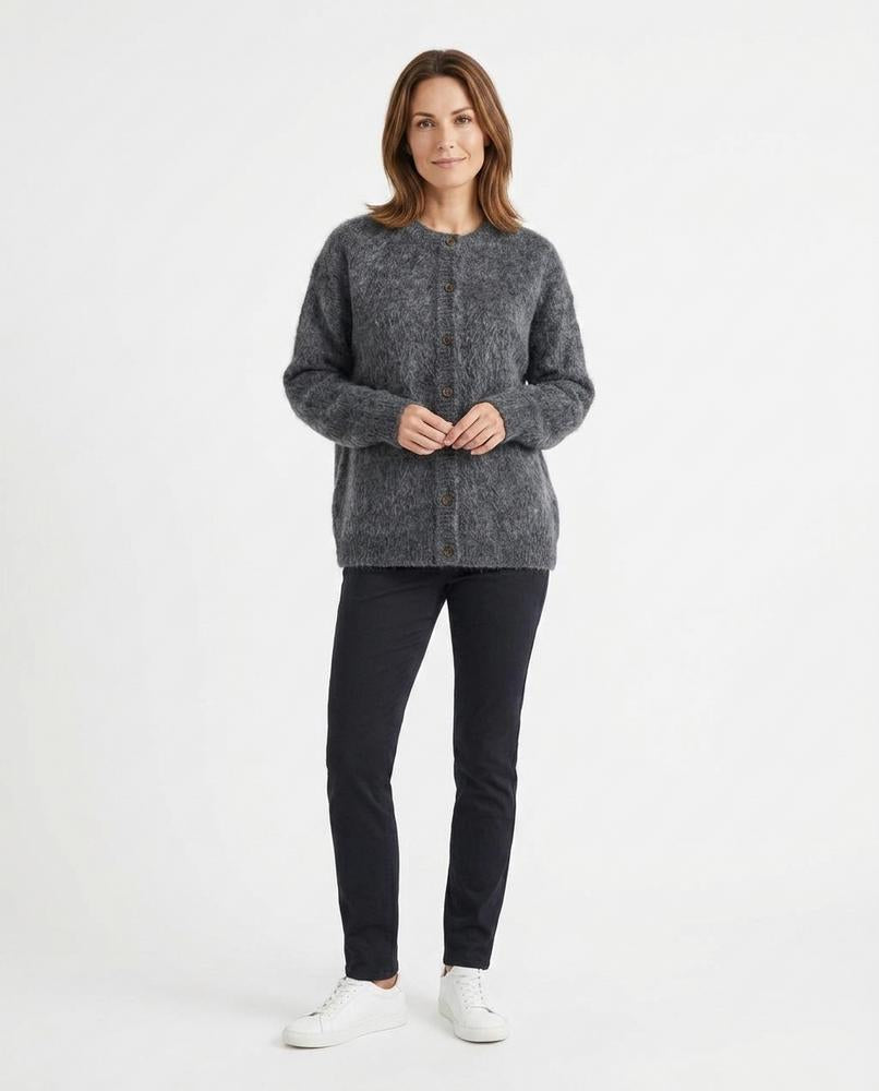 Talbos Closet - Kasol | Textured Button-Front Knit Cardigan Women