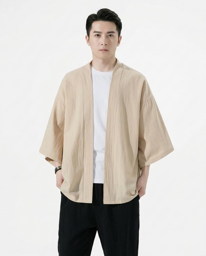 Talbos Closet - Ronav | Open-Front Relaxed-Fit Jacket Men