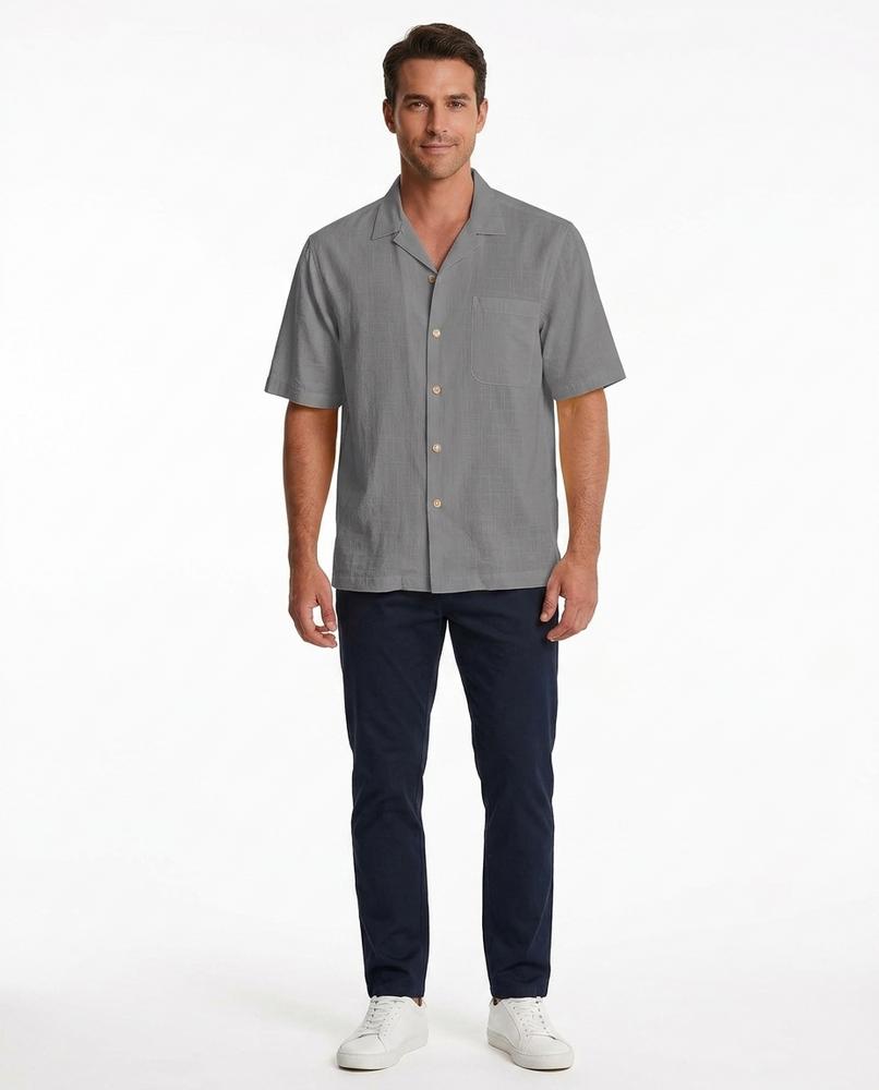 Talbos Closet - Lalev | Short-Sleeved Camp-Collar Shirt Men