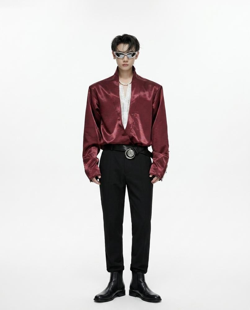 Talbos Closet - Yolev | Satin Relaxed-Fit Shirt Unisex