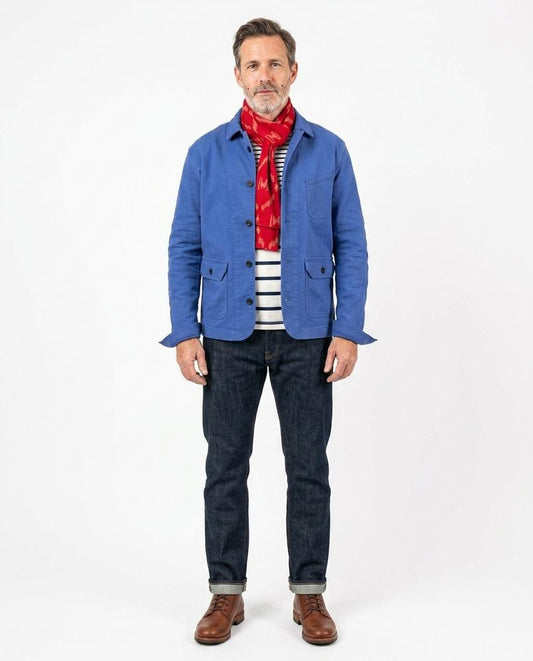 Talbos Closet - Lelar | Button-Up Patch Pocket Jacket Men