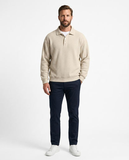 Talbos Closet - Loser | Waffle-Knit Collared Sweater Men