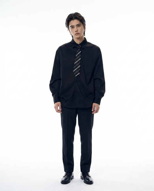 Talbos Closet - Vamin | Relaxed-Fit Long-Sleeved Shirt Men