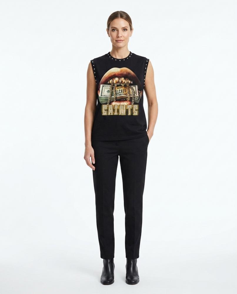 Talbos Closet - Colom | Sleeveless Studded Top Women