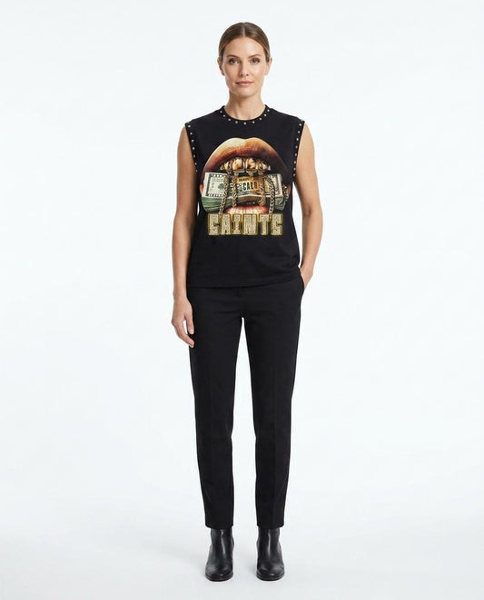 Talbos Closet - Colom | Sleeveless Studded Top Women