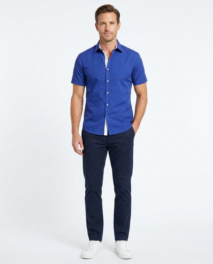 Talbos Closet - Netir | Short-Sleeved Tailored Shirt Men