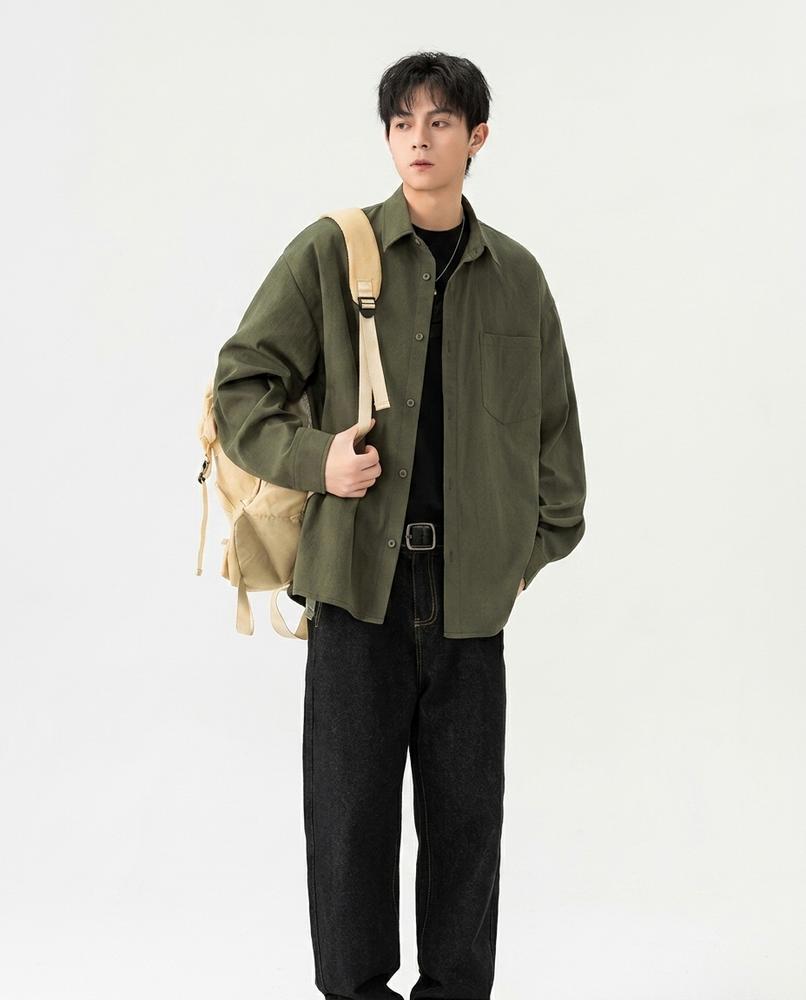 Talbos Closet - Raral | Corduroy Button-Up Shirt Men