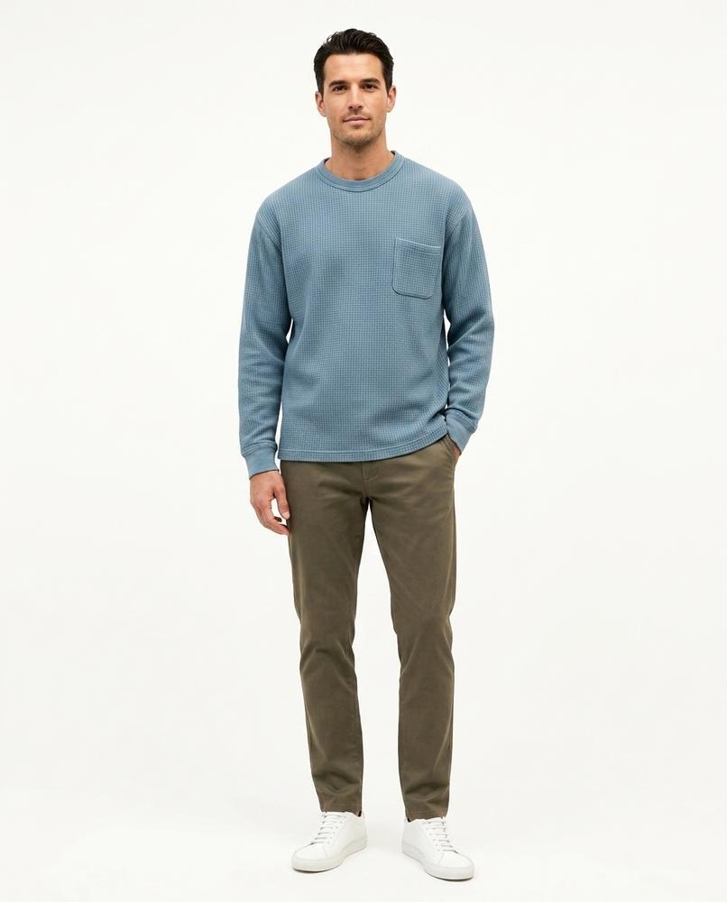 Talbos Closet - Malin | Waffle-Knit Relaxed-Fit Sweatshirt Men