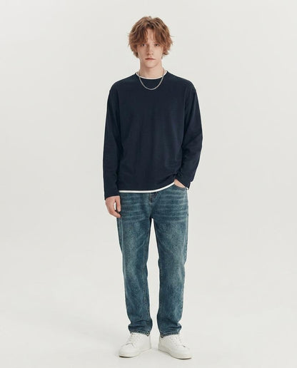 Talbos Closet - Allin | Layered-Look Long-Sleeved T-Shirt Men